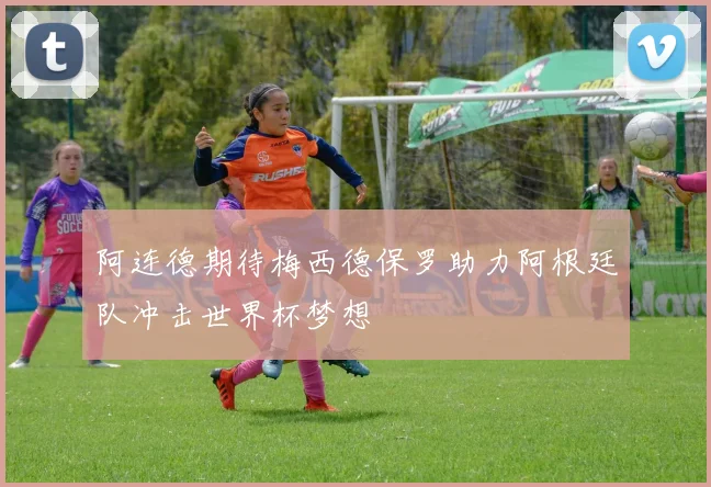 阿连德期待梅西德保罗助力阿根廷队冲击世界杯梦想